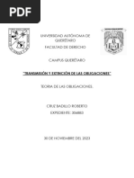 Transmisión y Extinción de Las Obligaciones