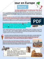 Correction Rome 6ème Vers 5ème Un Petit Tour en Europepdf