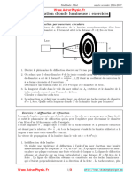 Série 1 - Propagation D'une Onde Lumineuse