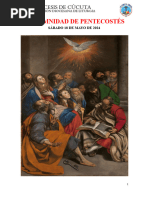 Comentarios y Preces de La Solemnidad de Pentecostés (Vigilia y Misa Del Día) - (18 y 19 de Mayo de 2024)