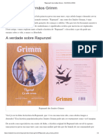 Rapunzel - Dos Irmãos Grimm - CIA DOS LIVROS