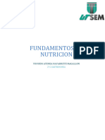 Fundamentos de Nutrición