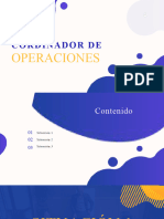 Caso Coordinador de Operaciones