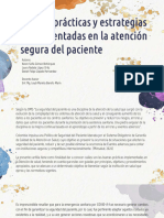 Cartilla Buenas Practicas y Estrategias Implementadas en La Atencion Segura Del Paciente