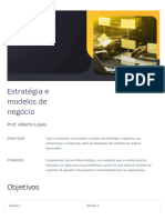 1 - Estratégia e Modelos de Negócio