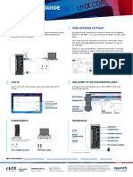 Quick Start Guide CTRLX Core r999002047