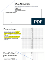 Ecuaciones: Igualdad Algebraica en La Cual Aparecen Letras (Incógnitas) Con Valor Desconocido