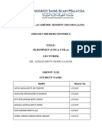 Microeconomy Assignment