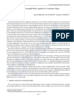 Structural Strength Rules Applied To Container Ships: Kinya Ishibashi, Kei Sugimoto, Tomohiro SUGIMOTO