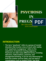 Psychosis in Pregnancy