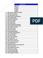 1000 English Sentences Used in Daily Life Sheet1