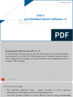 Unit 5 Embedded Software Design-II