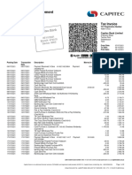 Savings Account Statement: Capitec B Ank