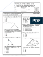 REMEDIAL PAT Math Grade 8 THN. 2022 2023