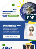 Apresentação Biologia Ciclo Da Água Divertido Simples Azul Verde - 20240521 - 085957 - 0000