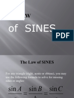 Lesson On The Law of Sines