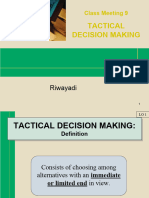 RWD 06 Tactical Decision Making