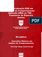 Conceitos Básicos em Análise Do Comportamento