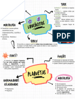 Mapa Mental de Controle Financeiro Simples Branco