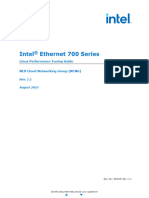 Intel Ethernet 700 Series Linux Performance Tunig Guide