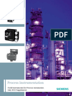 Siemens Field Instruments Catalog 2012