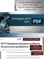 3º Aula PCP I - Estratégias de Produção e PCP