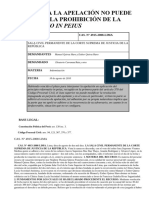 DJ 2011 156 Adhesión A La Apelación No Puede Vulnerar La Prohibición de La Reformatio in Peius