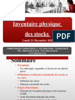 Inventaire Physique Des Stocks 21-12-2020