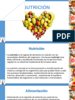 Nutrición - Generalidades