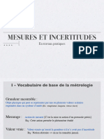 Mesure Et Incertitude