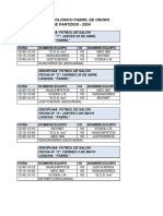 Rol de Partidos - 2024