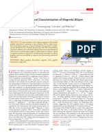 Synthesis and Electric Charcterisation of Magnetic Bi Layer Graphene