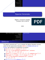 7 Espacios Vectoriales Primera Parte