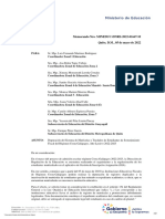 Depuración Del Sistema de Matrículas y Traslados de Estudiantes de Sostenimiento