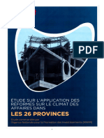 Etude Sur L Application Des Reformes Sur Le Climat Des Affaires Dans Les 26 Provinces de La Rdc-2