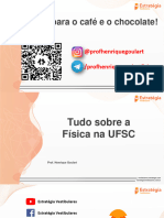 Tudo Sobre A Física Na UFSC - Prof Henrique Goulart