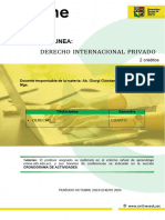 Compendio Unidad 1 Derecho Internacional Privado