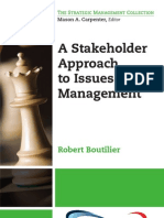 A Stakeholder Approach To Issues Management