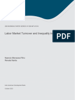 Labor Market Turnover and Inequality in Latin America