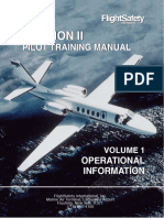 Citation II Training Manual Vol 1