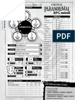 Ficha RPG Sandrinha