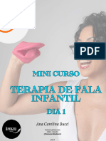 Apostila 1 - Mini Curso Terapia de Fala Infantil AULA 2024