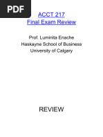 Slides Review - Final - Exam Prof. Enache