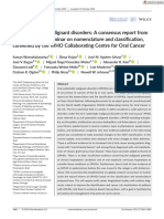 Oral Diseases - 2020 - Warnakulasuriya - Oral Potentially Malignant Disorders A Consensus Report From An International