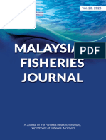 Malaysian Fisheries Journal Vol 23 2023