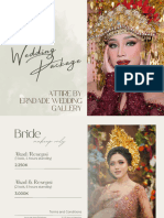 Price List Wedding