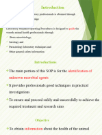 Laboratory Standard Operating Procedure