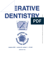 Operative Dentistry