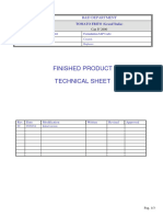 Scheda Tecnica Tomate Frito GI 2600 G