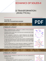 Lec 4 - Stress Transformation (Analytical)